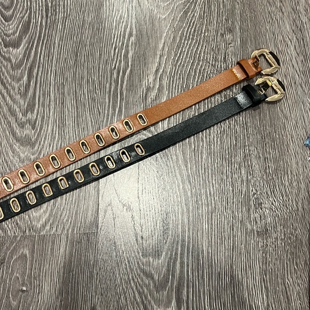 Studded belts brand new